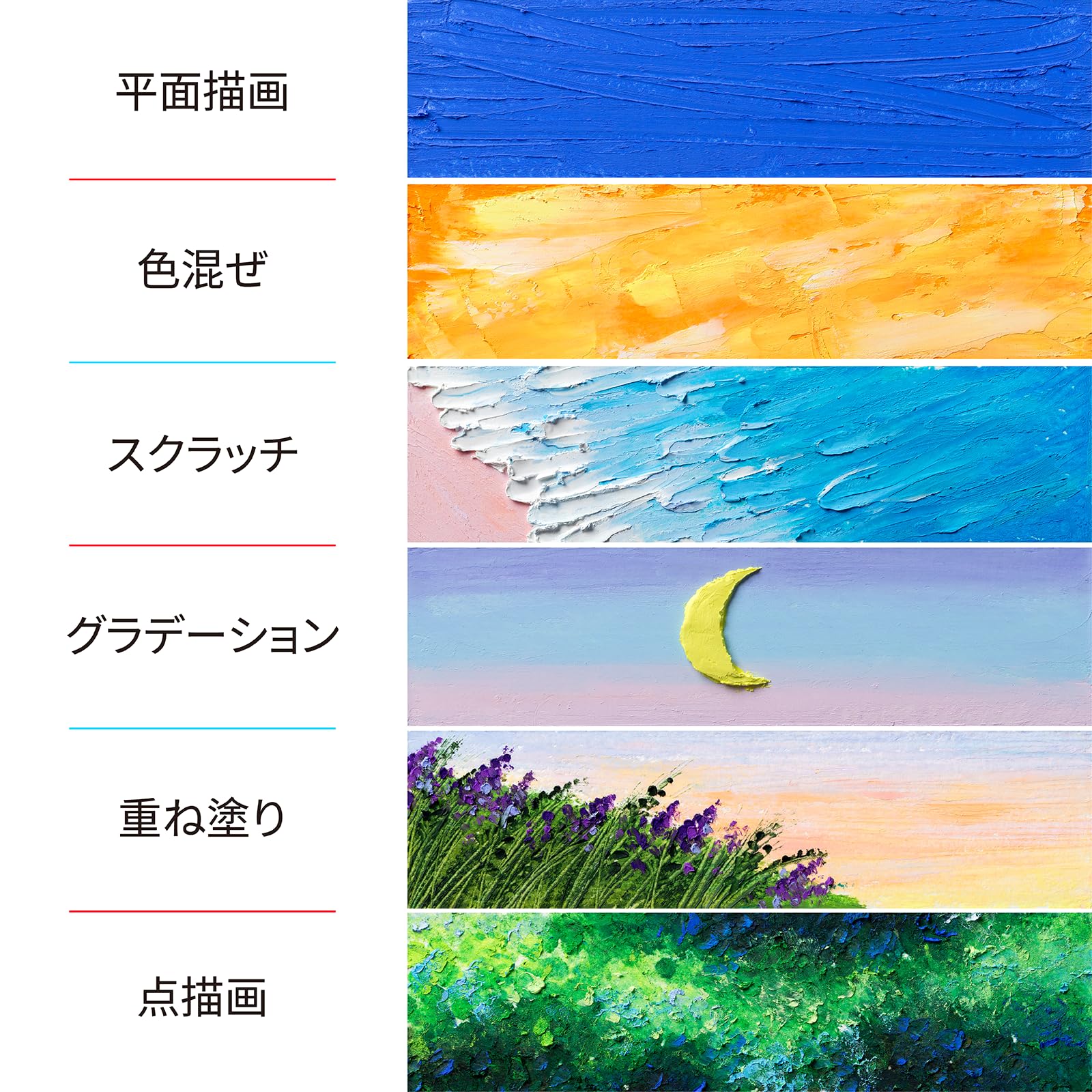 Amazon.co.jp: MEEDEN オイルパステル 72色セット ソフトタイプ 鮮やか